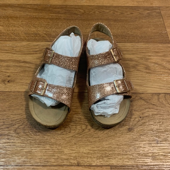 Gold Glittery sandals - Picture 2 of 5